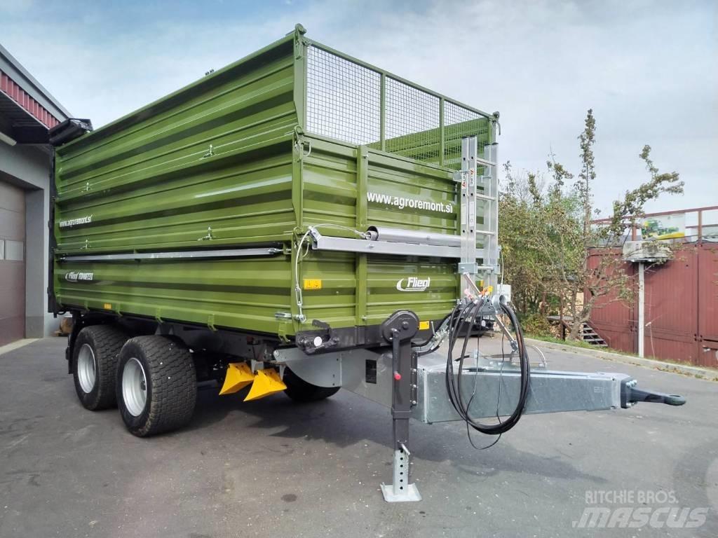 Fliegl TDK 140 FOX Ремаркета за бали