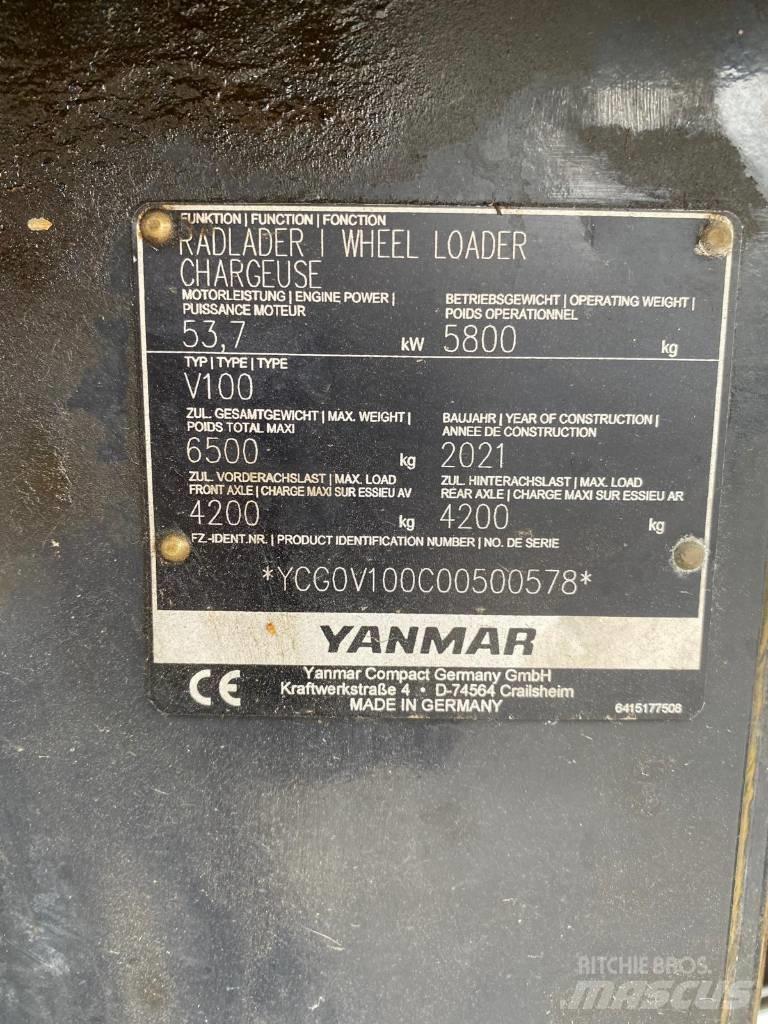 Yanmar V100 Колесни товарачи