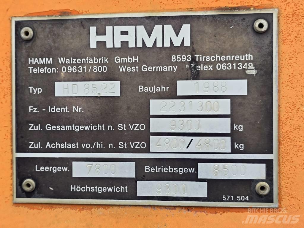 Hamm HD 8522 Двойни барабанни ролки
