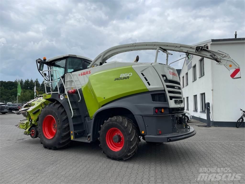 CLAAS Jaguar 860 Фуражни комбайни