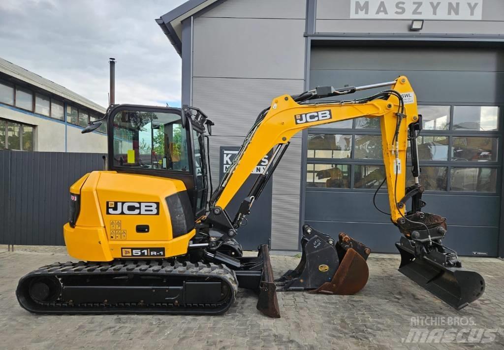 JCB 51 R-1 Мини екскаватори < 7 т
