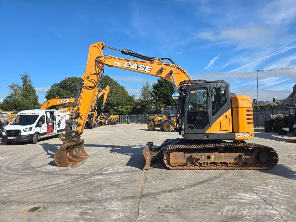 CASE CX145D (Blade) Верижен екскаватор