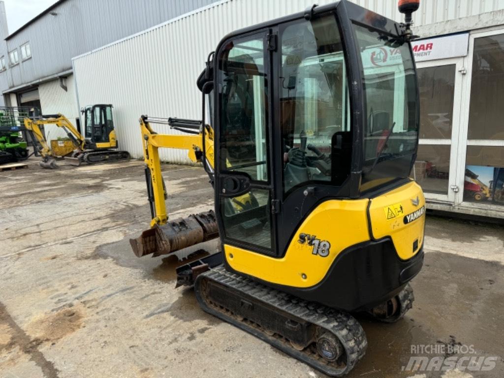 Yanmar SV18 (01441) Мини екскаватори < 7 т
