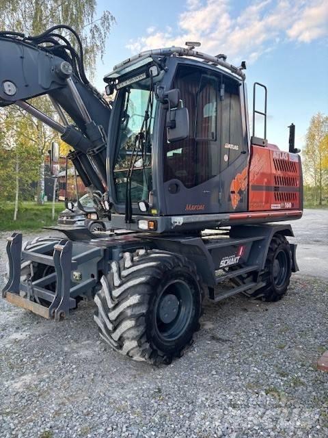 Atlas 160 W Колесни екскаватори
