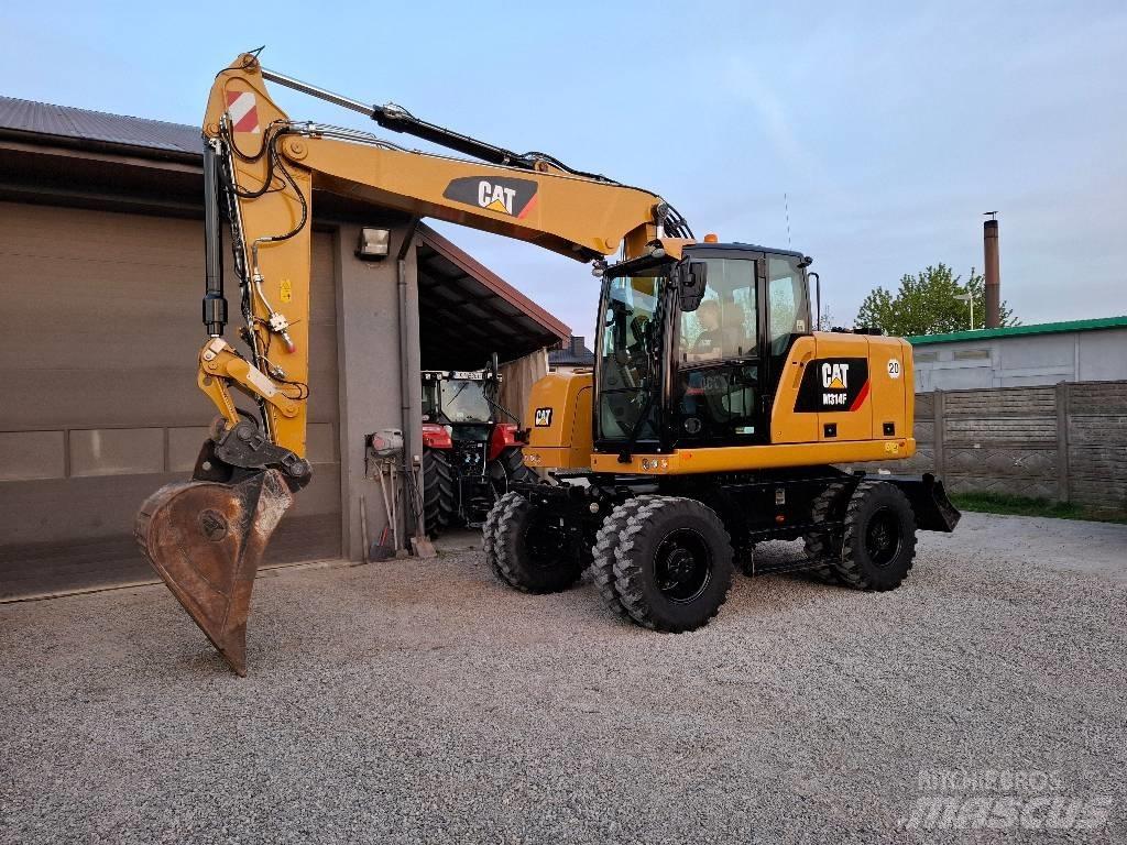 CAT 314 F Колесни екскаватори