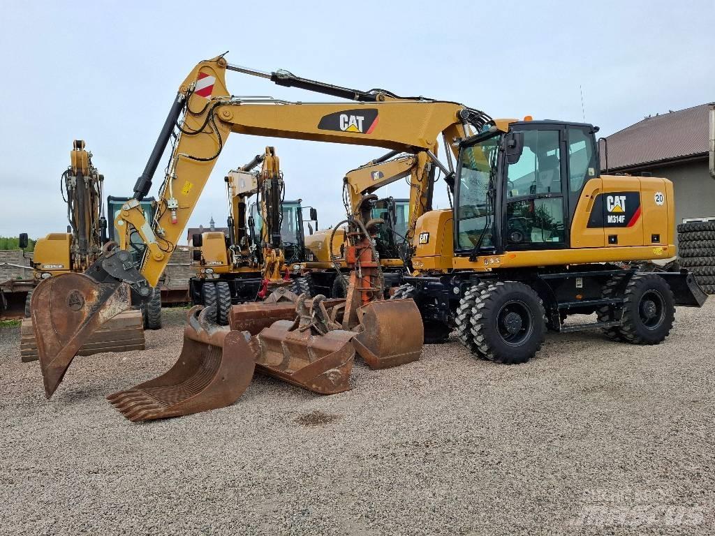 CAT 314 F Колесни екскаватори