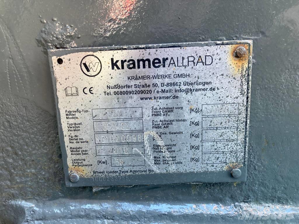 Kramer 480AP MYYTY! Колесни товарачи