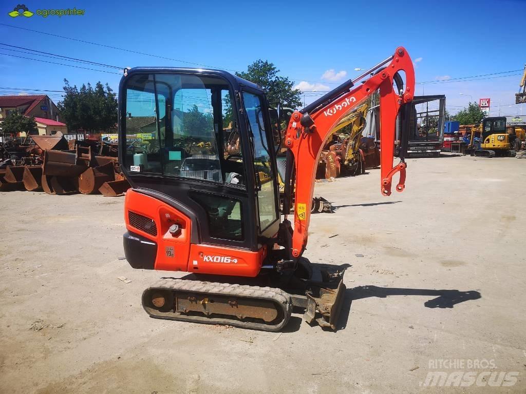 Kubota KX 016-4 Мини екскаватори < 7 т