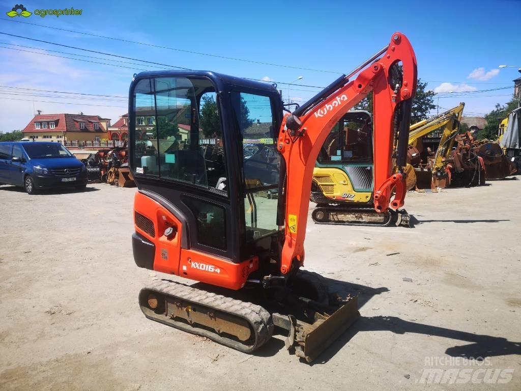 Kubota KX 016-4 Мини екскаватори < 7 т