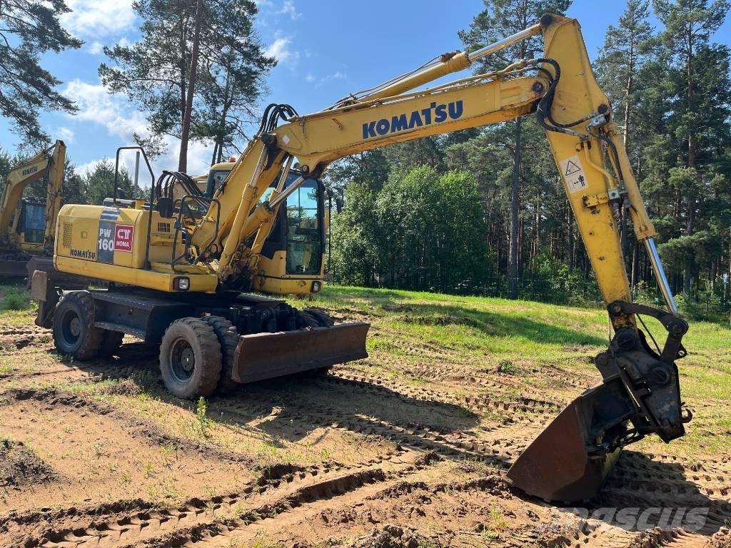 Komatsu PW 160-7 Колесни екскаватори