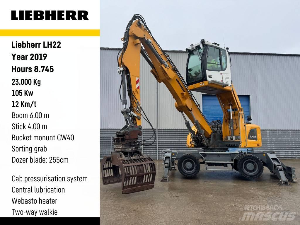 Liebherr LH 22 Оператори на отпадъци/индустрия
