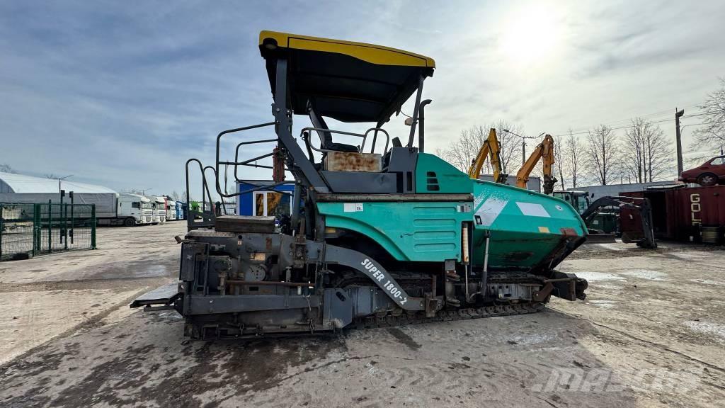Vögele Super 1800-2 Машини за асфалт