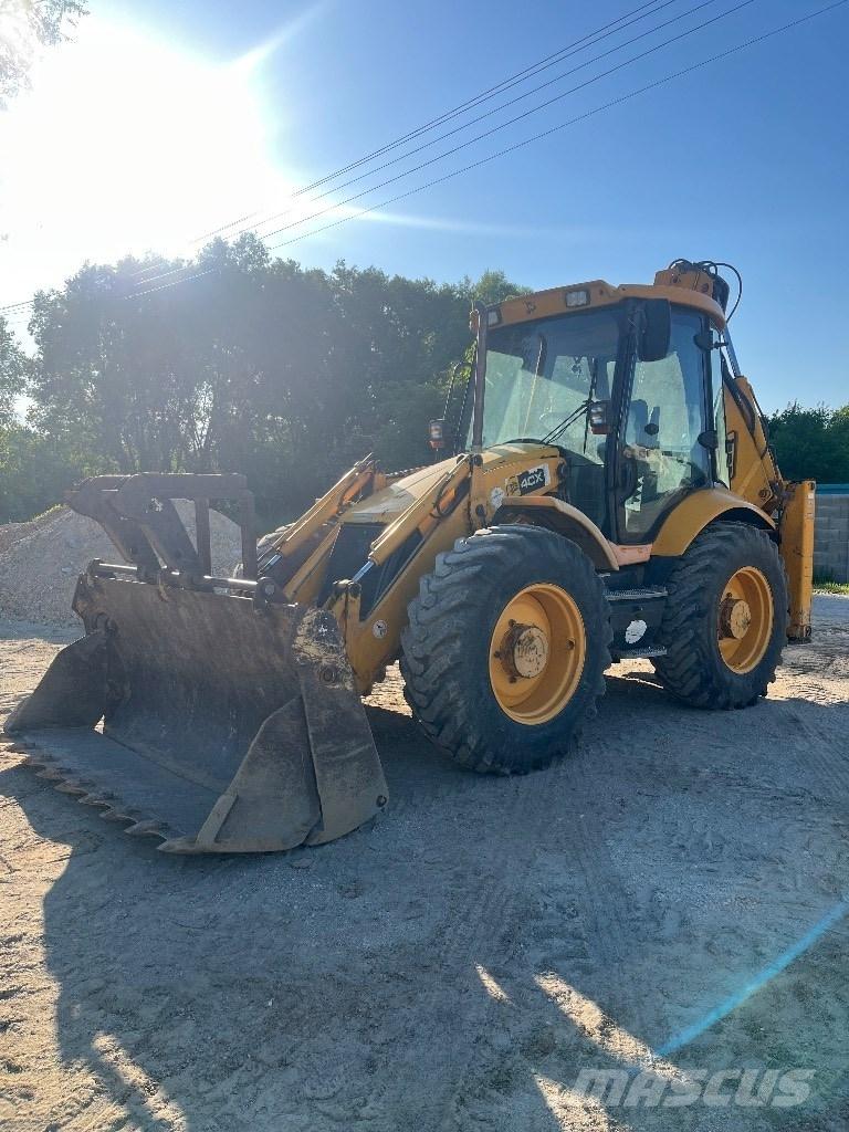 JCB 4 CX Товарач със заден ексватор