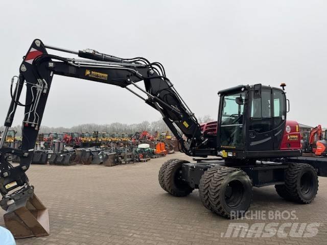 Yanmar B 110 W Колесни екскаватори