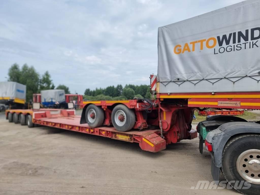 Faymonville STBZ-6VA Полуремаркета със скипов подемник