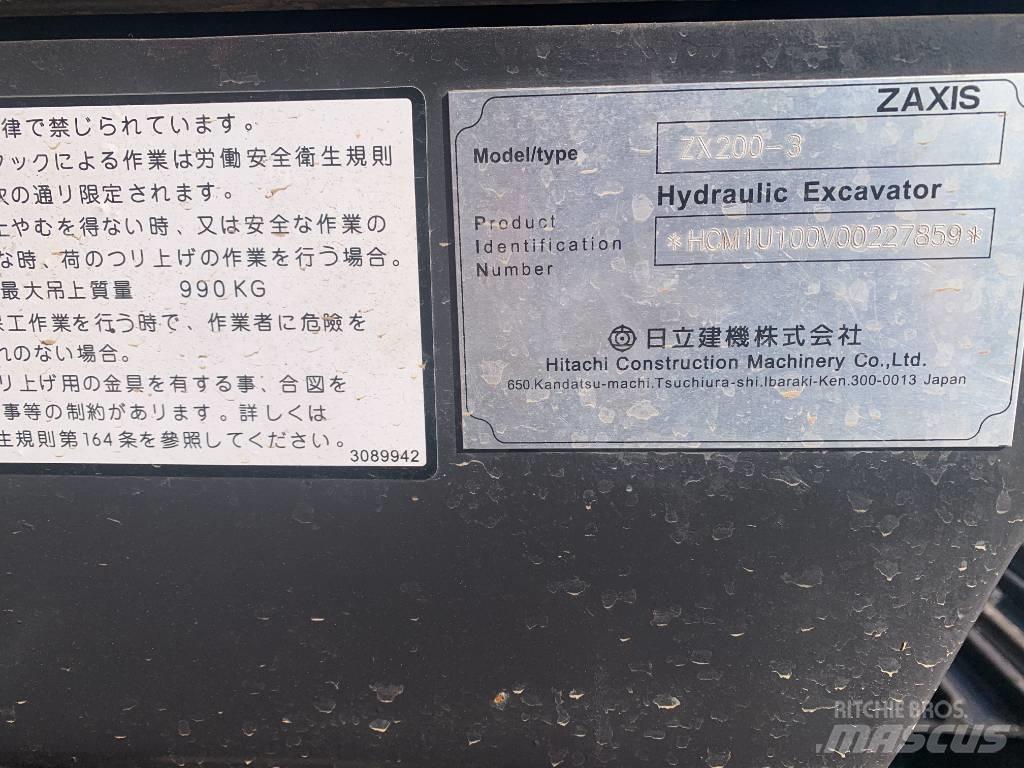 Hitachi Zaxis 200 LC Верижен екскаватор