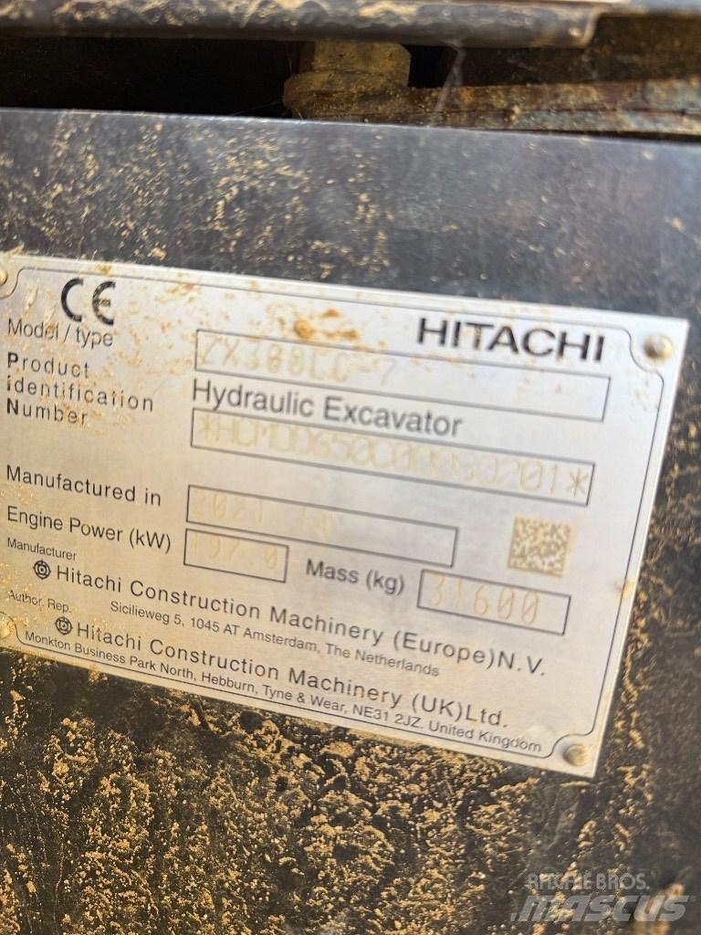 Hitachi ZX 300 LC-7 Верижен екскаватор