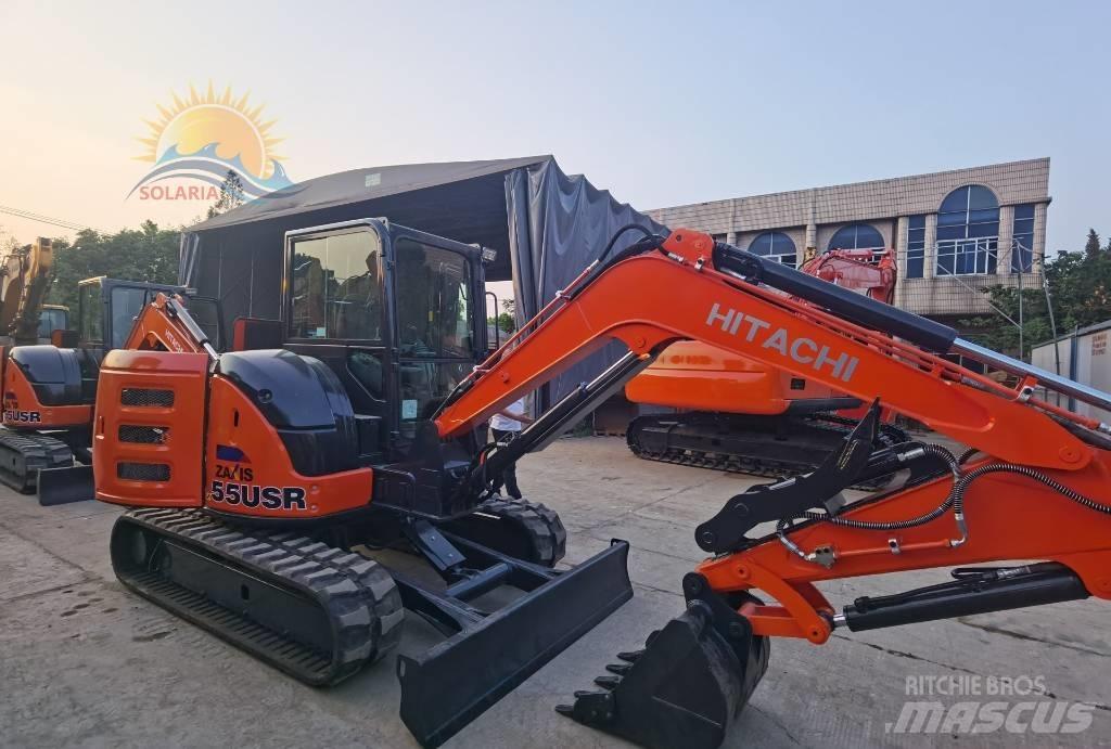 Hitachi zx55USR Мини екскаватори < 7 т