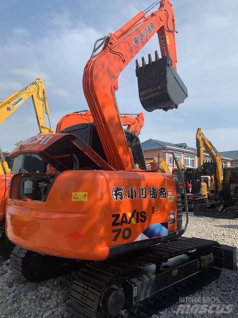 Hitachi Zaxis 70 Мини екскаватори < 7 т
