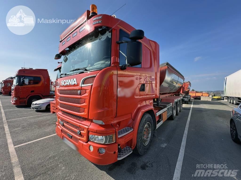 Scania R 520 LB Камиони с кран с кука