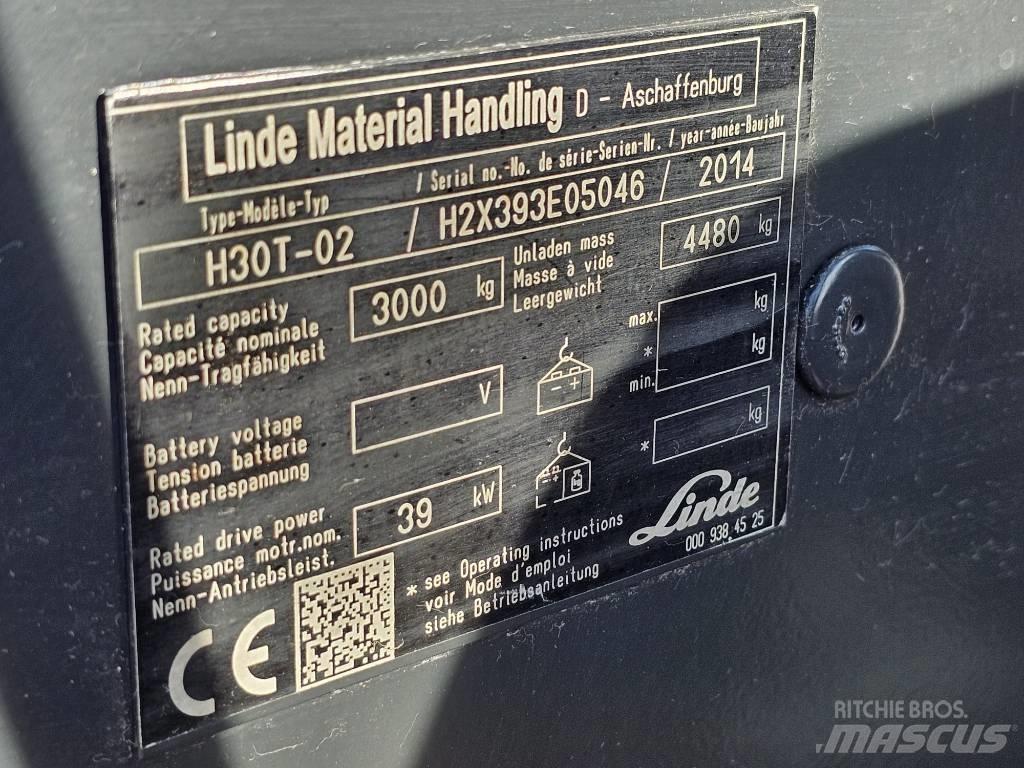 Linde H30T-02 Камиони с АГУ