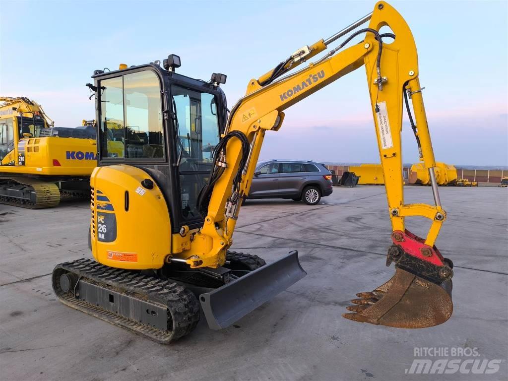 Komatsu PC 26 MR-5 Мини екскаватори < 7 т