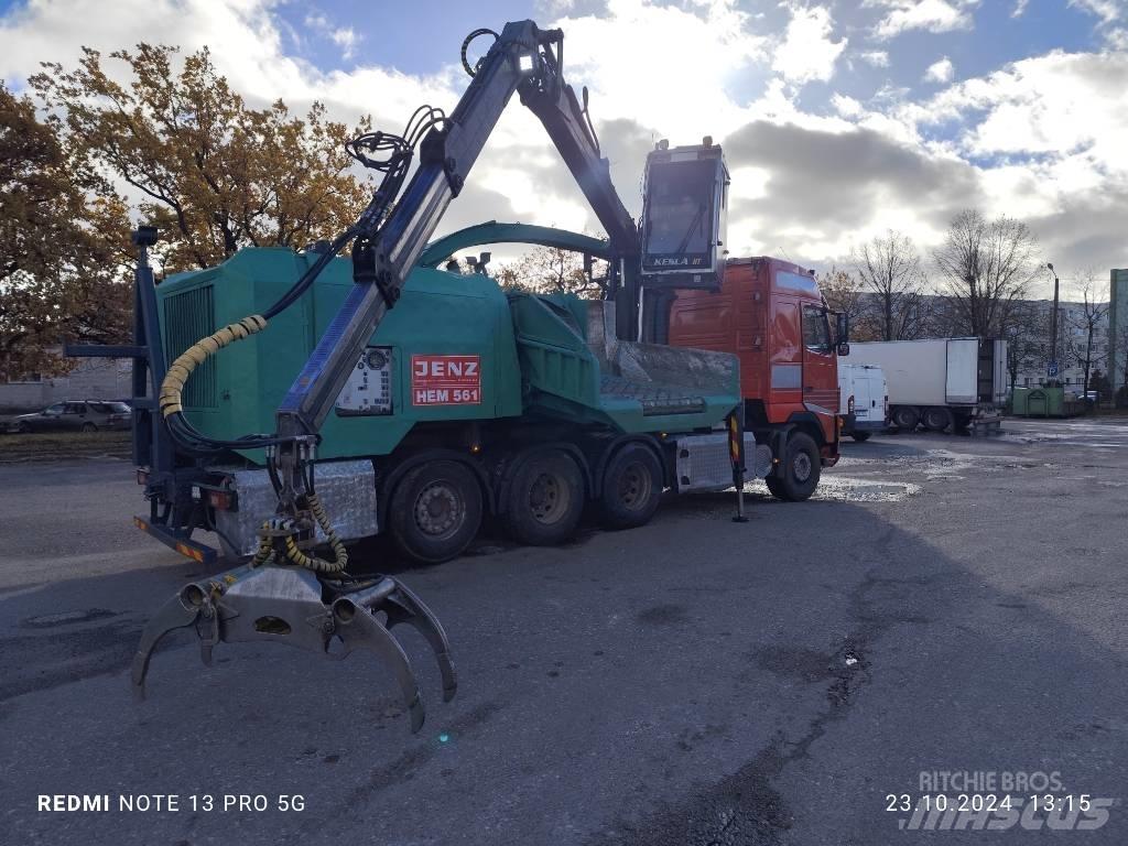 JENZ HEM 561 DQ Дробилки за клони