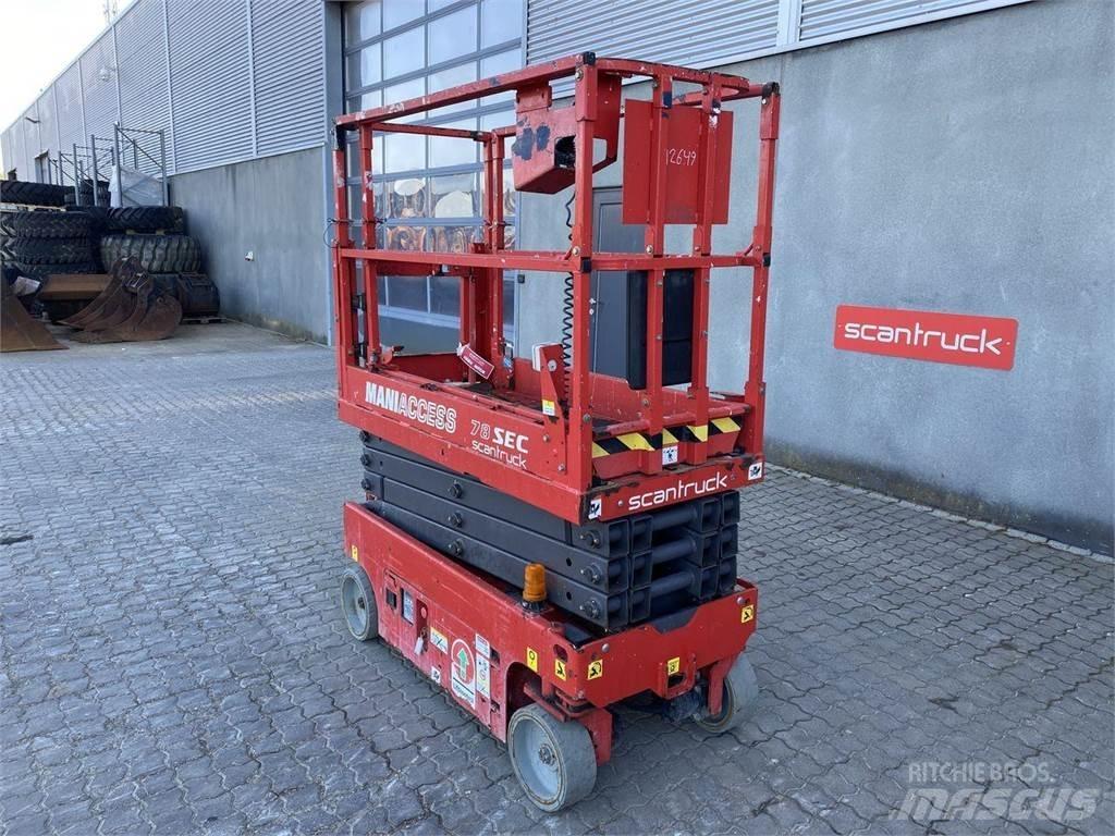 Manitou 78SEC Ножични работни платформи
