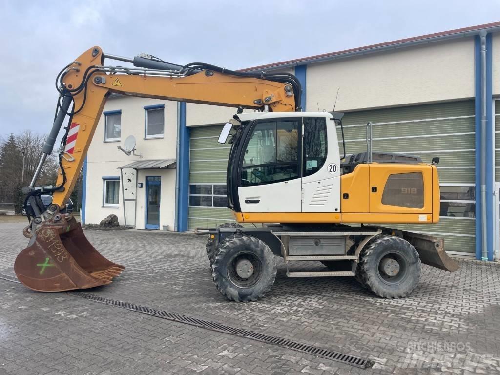 Liebherr A 918 Колесни екскаватори
