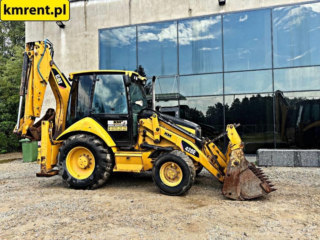 CAT 428 Товарач със заден ексватор