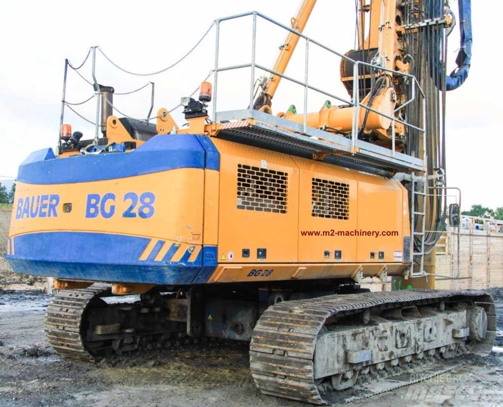 Bauer BG 28 V Тежки свредла
