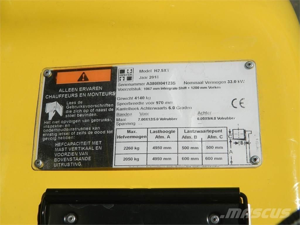 Hyster H2 50XT Дизелови камиони