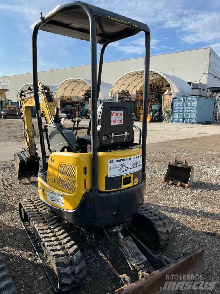 Yanmar Vio 17 Мини екскаватори < 7 т