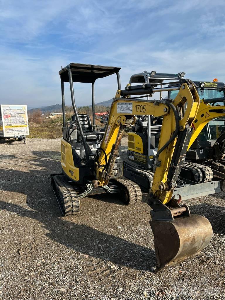 Yanmar Vio 17 Мини екскаватори < 7 т