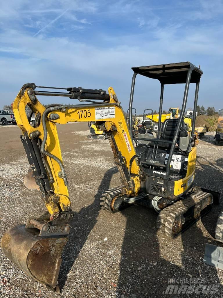 Yanmar Vio 17 Мини екскаватори < 7 т