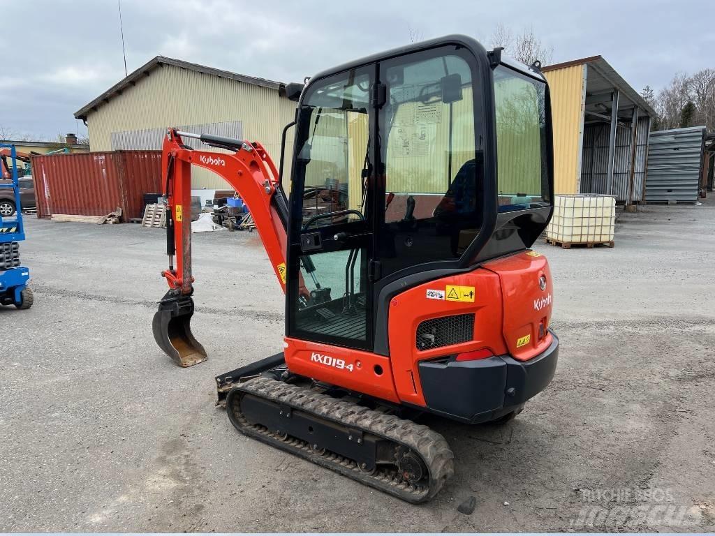 Kubota KX -019-4 Мини екскаватори < 7 т