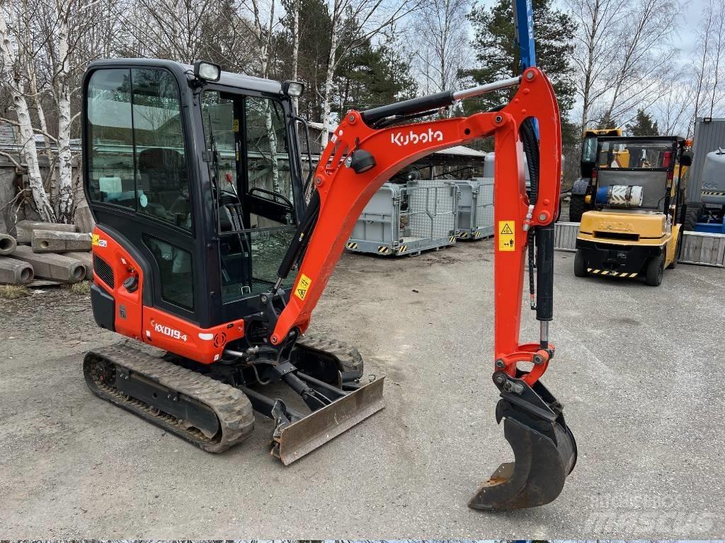 Kubota KX -019-4 Мини екскаватори < 7 т