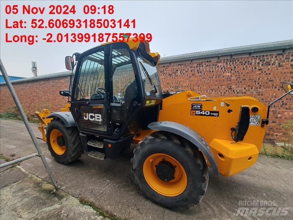JCB 540-140 Телескопични товарачи