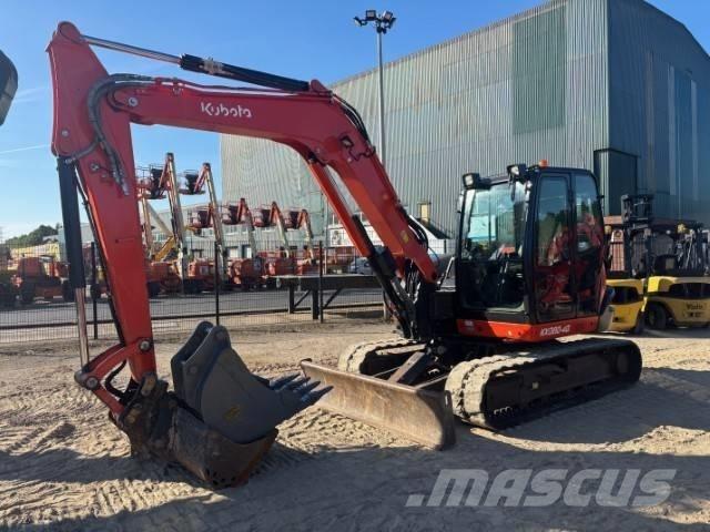 Kubota KX 080-4 Средни екскаватори 7т - 12т
