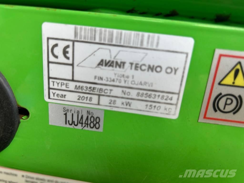 Avant 635 Многофункционални товарачи
