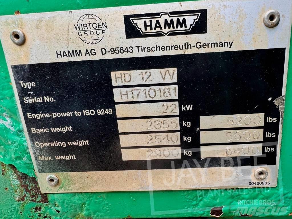 Hamm HD 12 Двойни барабанни ролки
