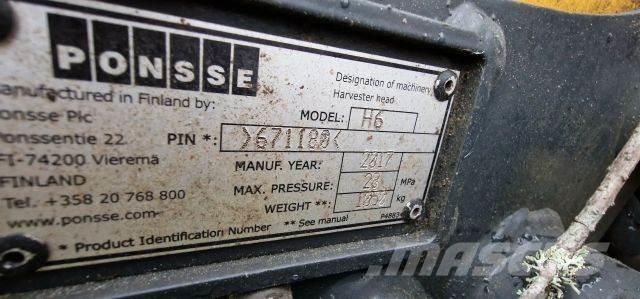 Ponsse Ergo 8wd Харвестери