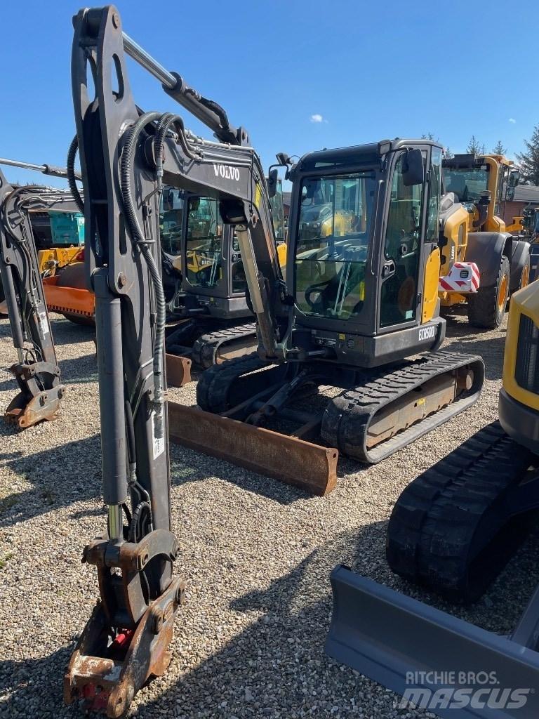 Volvo ECR50D Мини екскаватори < 7 т