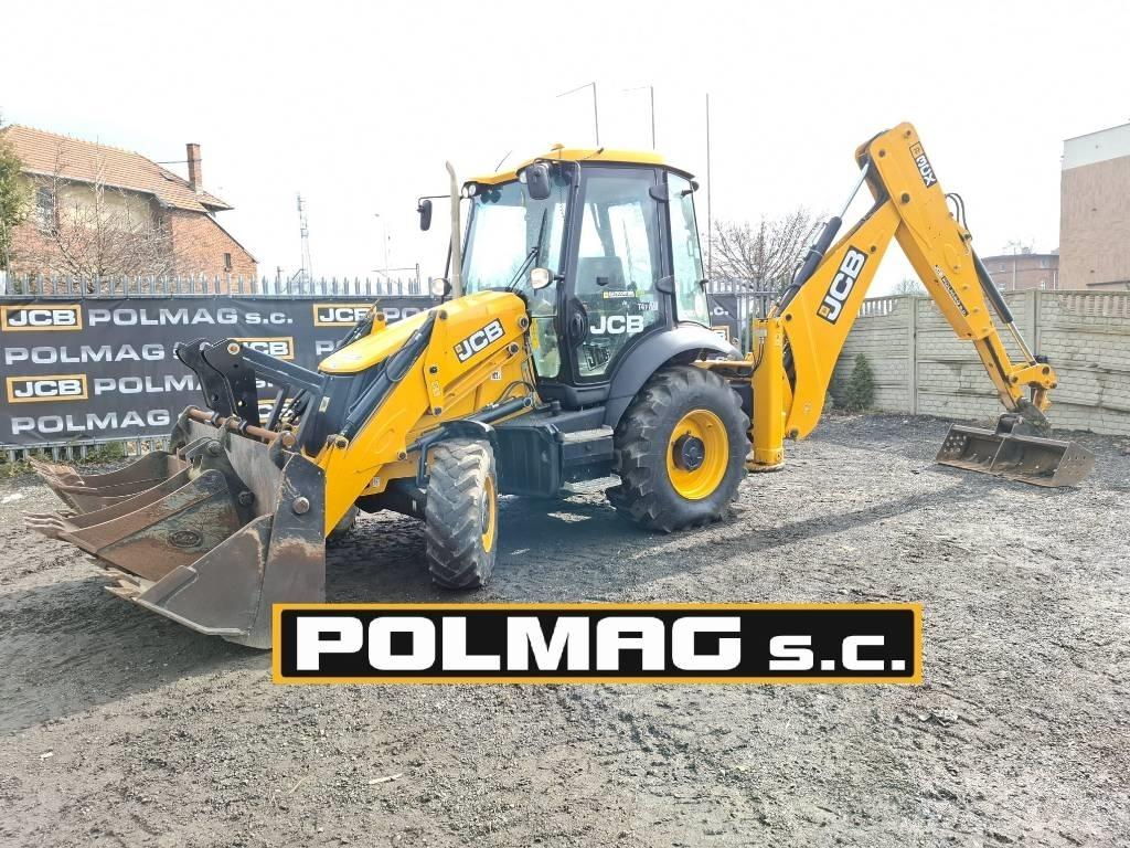 JCB 3 CX Товарач със заден ексватор