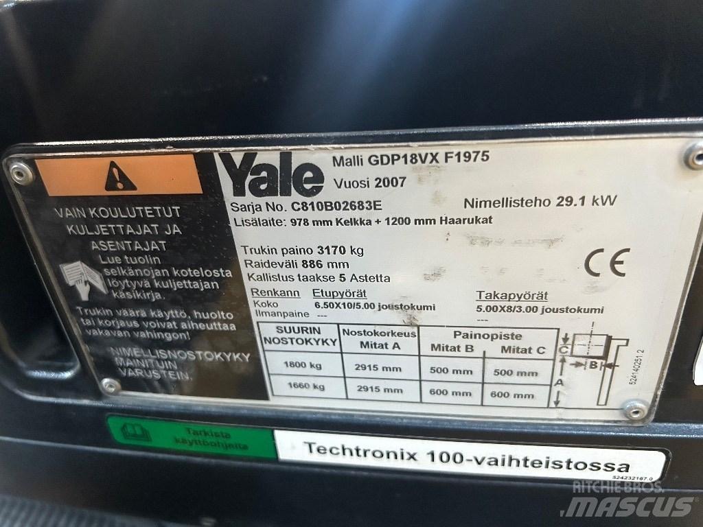 Yale GDP18VX Дизелови камиони