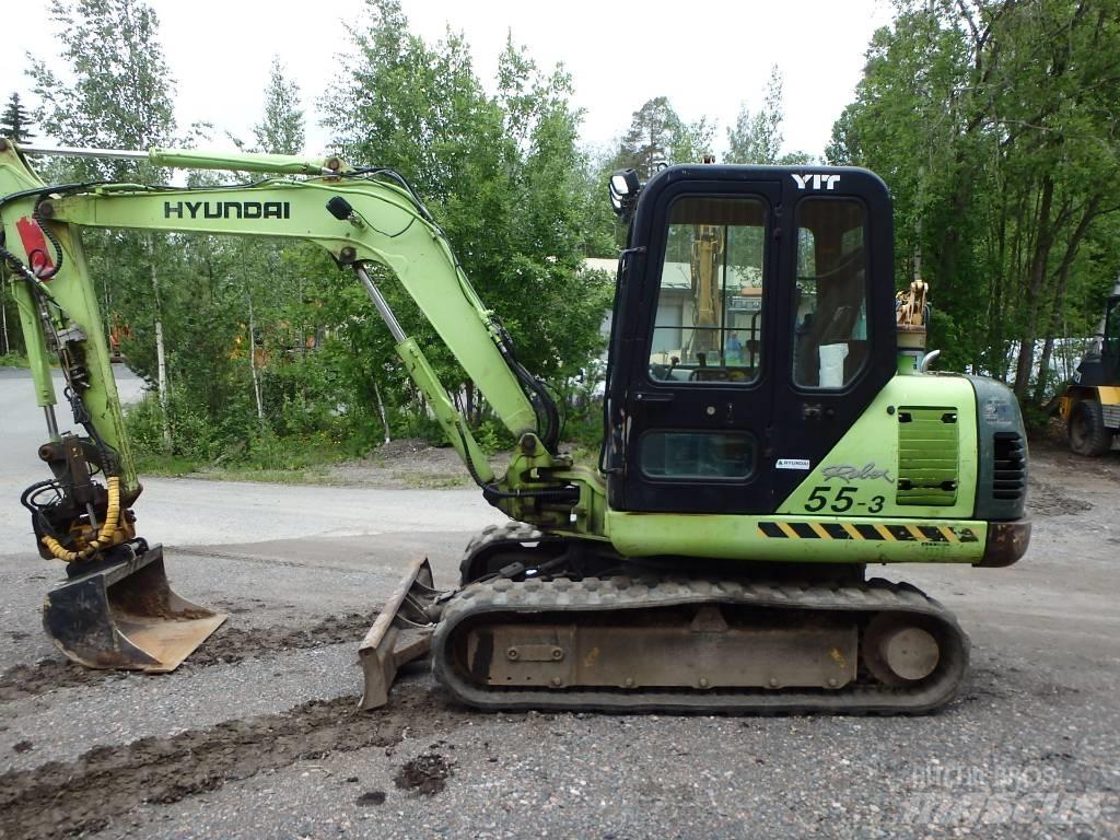 Hyundai Robex 55-3 Мини екскаватори < 7 т