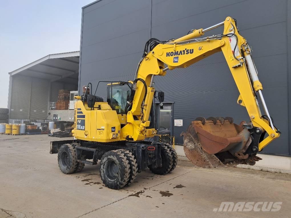 Komatsu PW118MR-11 Колесни екскаватори