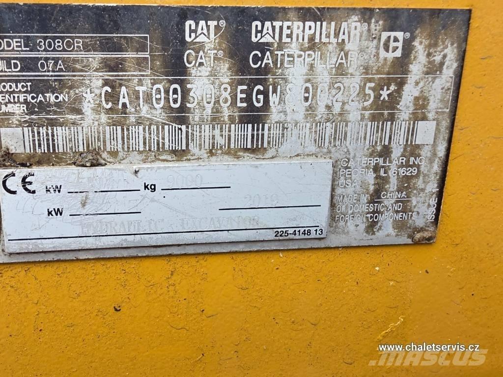 CAT 308 CR Средни екскаватори 7т - 12т