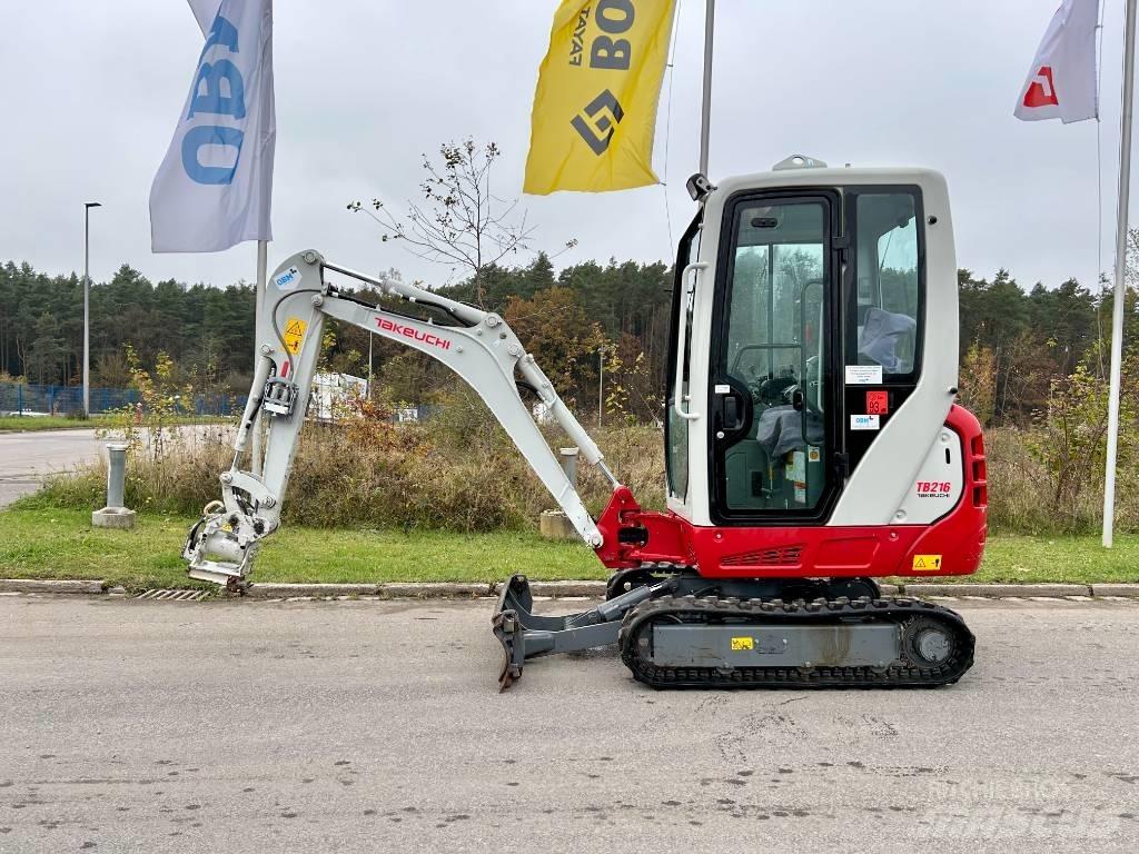 Takeuchi TB 216A V4 Мини екскаватори < 7 т