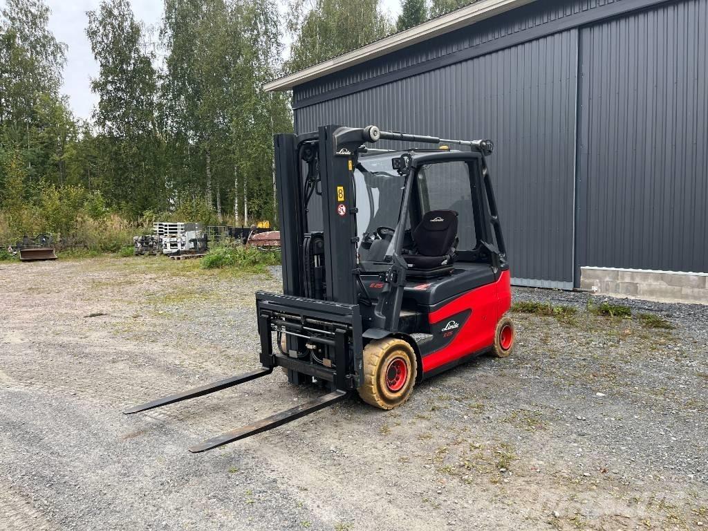 Linde E25L-01 Електрически вилични кари-повдигачи